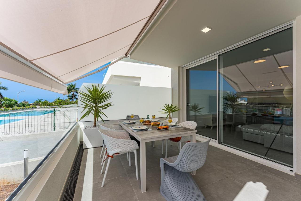 Modern New Apartment Las Terrazas De Costa Adeje. Heated Pool, Big Terrace And Private Parking Exterior photo