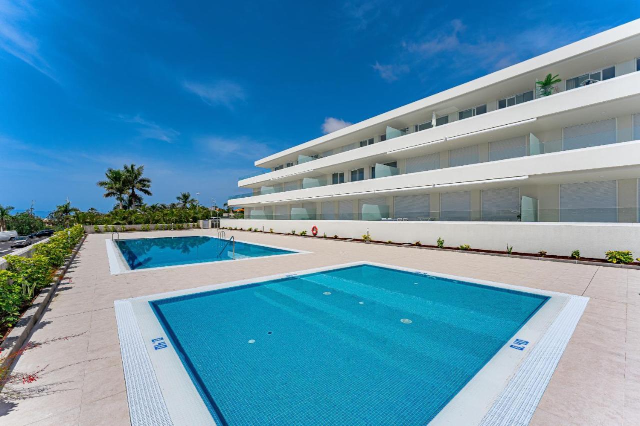 Modern New Apartment Las Terrazas De Costa Adeje. Heated Pool, Big Terrace And Private Parking Exterior photo