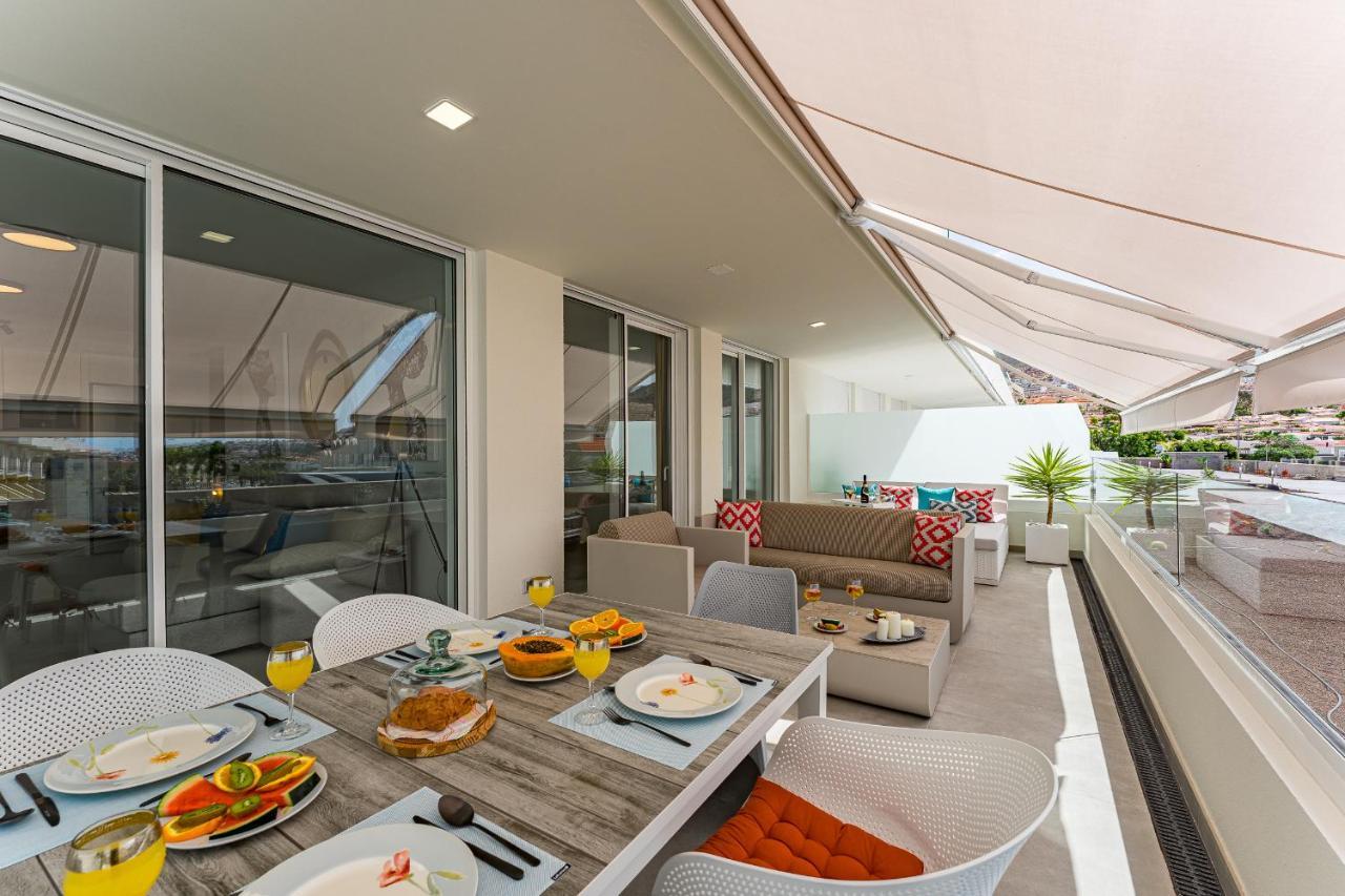 Modern New Apartment Las Terrazas De Costa Adeje. Heated Pool, Big Terrace And Private Parking Exterior photo
